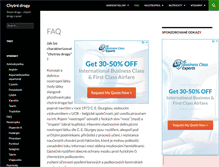 Tablet Screenshot of chytredrogy.eu